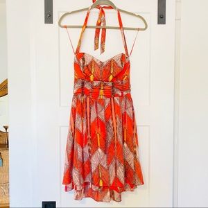 Guess halter sun dress